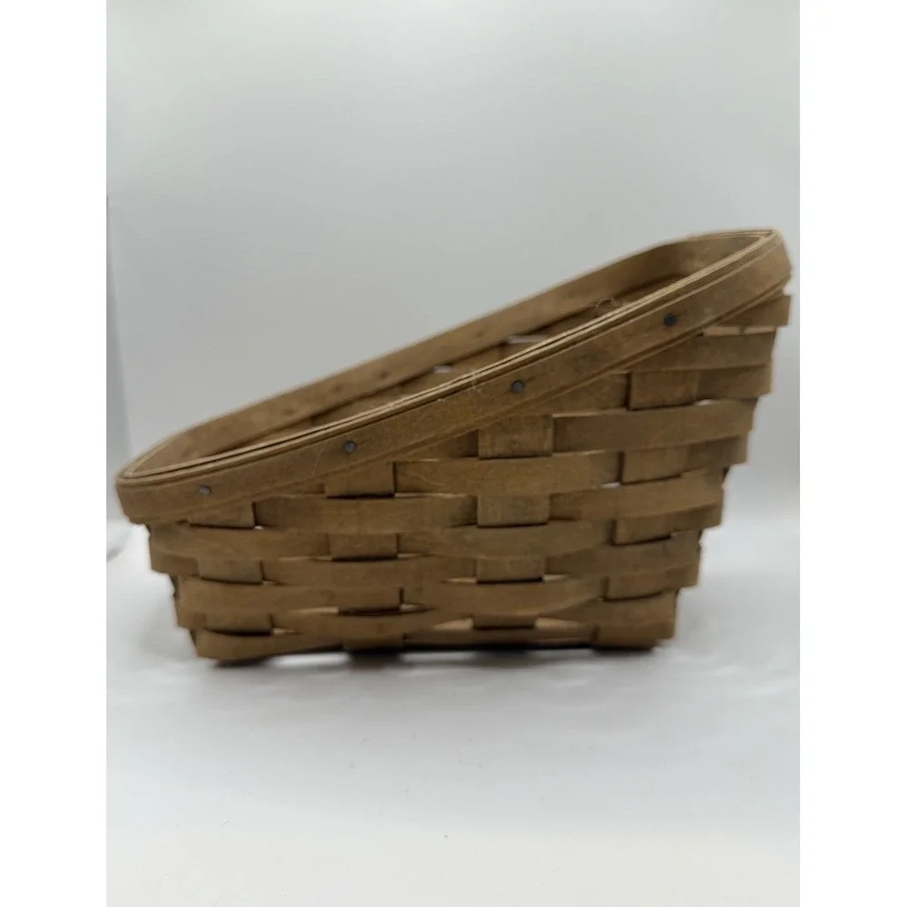 Vintage Longaberger Basket 1983 Handwoven Dresden Ohio USA 7.5